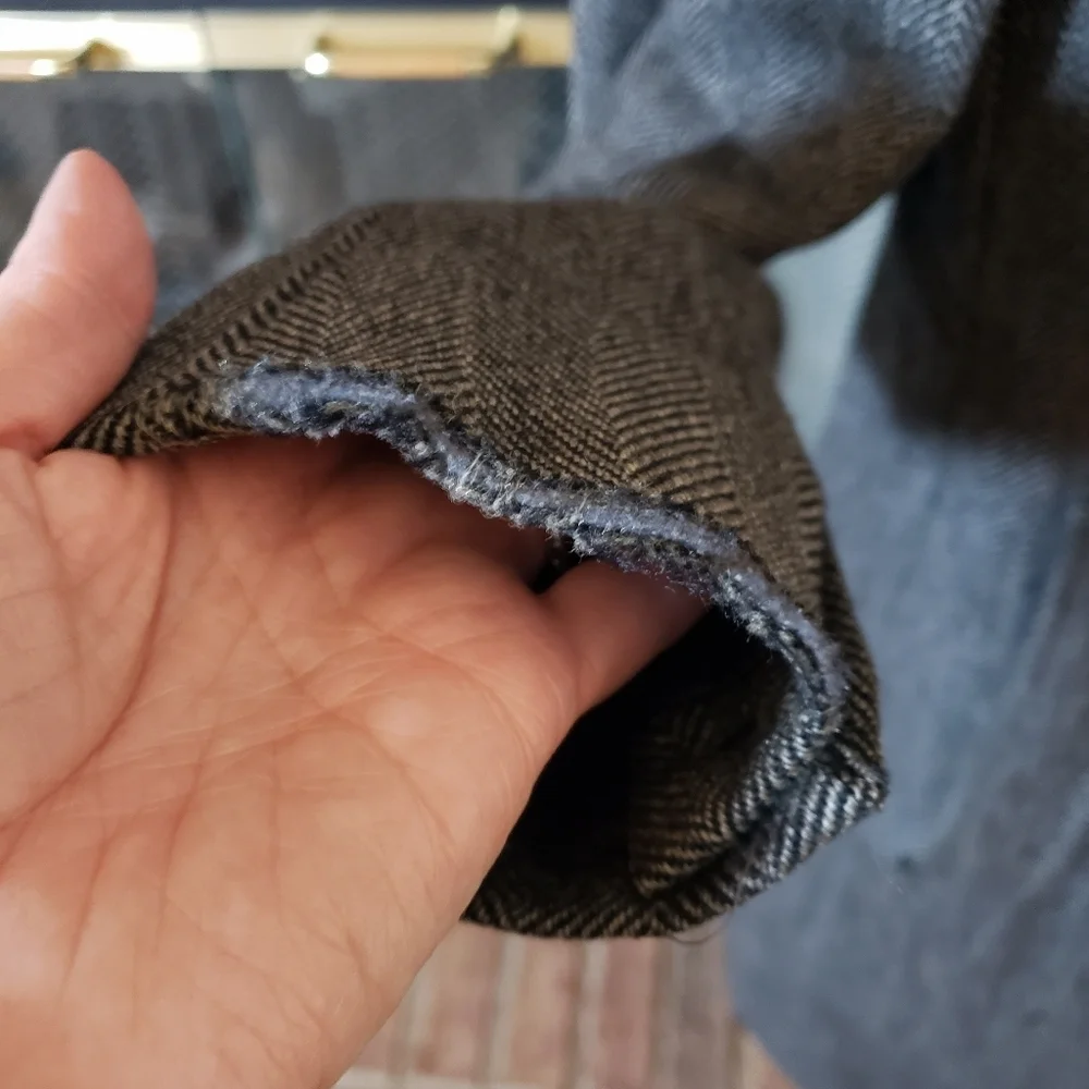 All Saints Wool Herringbone Bramston Coat